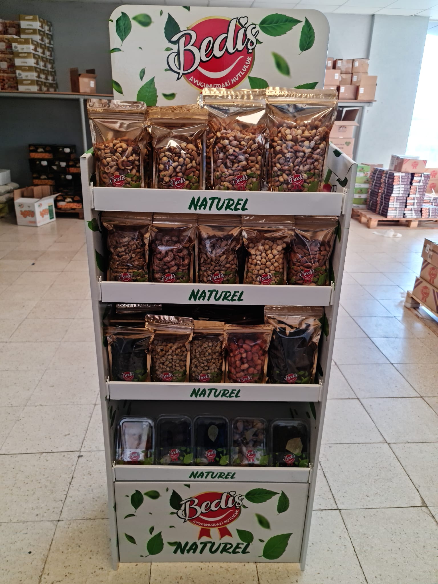 Bediş Kuruyemiş Stand Çalışması 4